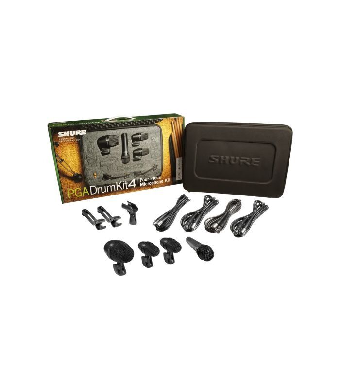 Shure - PGADRUMKIT4 PG Alta Drum Microphone Kit 4 – The essential package - Image 1