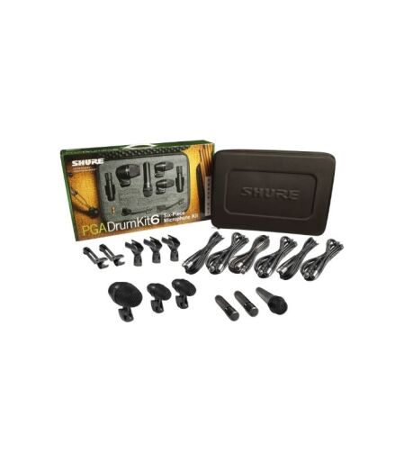 PGADRUMKIT6 (2) Shure - PGADRUMKIT6 PG Alta Drum Microphone Kit 6 – The extended package - Image 1