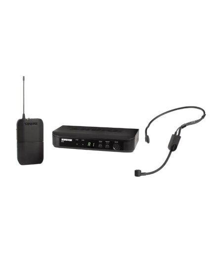 Shure BLX14/P31 Wireless Microphone System - 14-Hour Battery Life, 300 ft Range, UHF | Includes PGA31 Headset Mic, Bodypack Transmitter, Single Channel Receiver