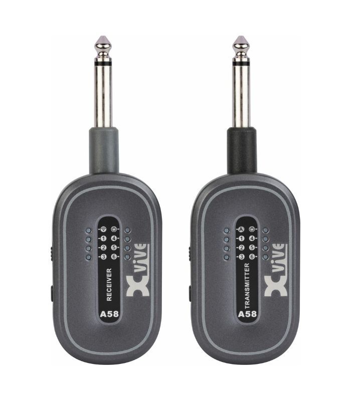 ⁦نظام غيتار لاسلكي إكس فايف - إيه٥٨ بتردد ٥,٨ جيجاهرتز - باللون الأسود⁩ - الصورة ⁦3⁩