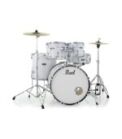 Pearl Roadshow 5-pcs Drum Set 2216B/1008T/1209T/1616F/1455S with Cymbal & Hardware Pure White Finish