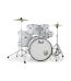 Pearl Roadshow 5-pcs Drum Set 2216B/1008T/1209T/1616F/1455S with Cymbal & Hardware Pure White Finish