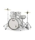 Pearl Roadshow 5-pcs Drum Set 2216B/1008T/1209T/1616F/1455S with Cymbal & Hardware Pure White Finish - Image 2