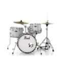 Pearl Roadshow 4-pcs Drum Set 1812B/1007T/1410F/1350S with Cymbal & Hardware Pure White Finish