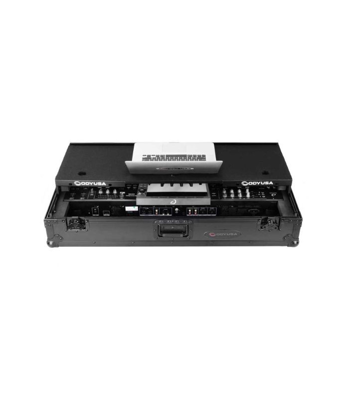 ODYSSEY AlphaTheta XDJ-AZ Black Label 1U Case Glide Style with Wheels - Image 3