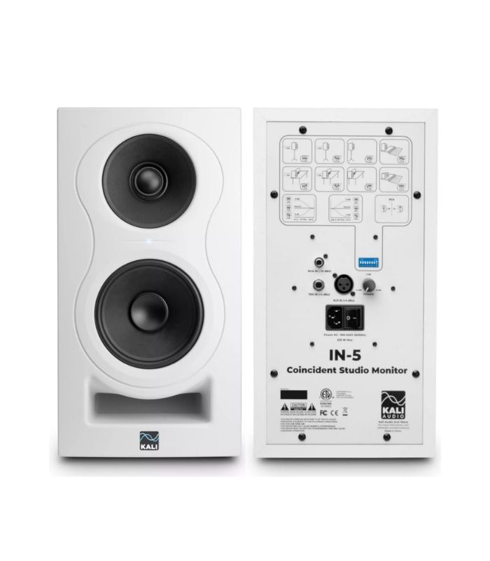 Kali V.2 5 IN-Series Coincident 3-way Studio Monitor - White - Image 3