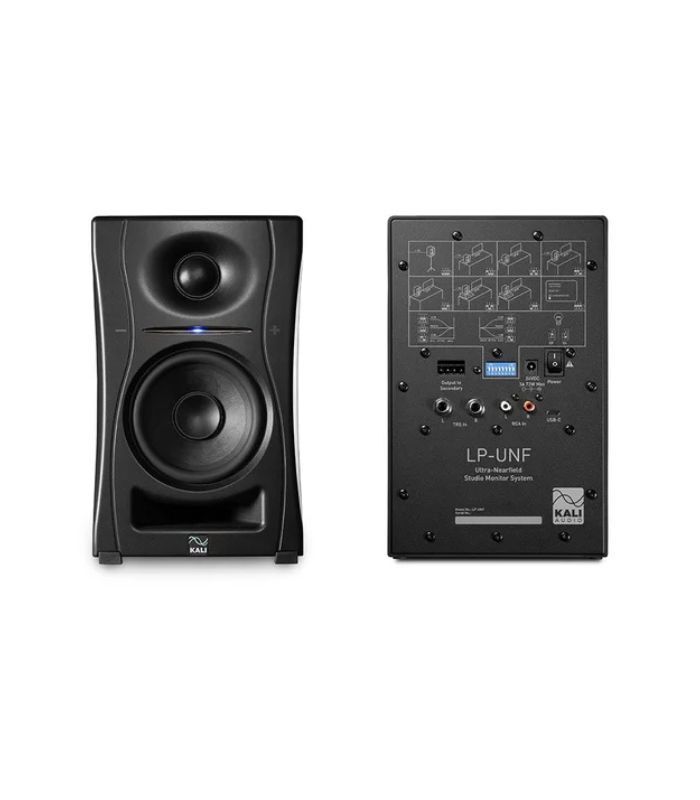 Kali Audio LP-UNF Powered Studio Monitors (Pair) - Black - Image 6