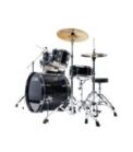 TAMA ST52H6-BNS STAGESTAR 5-piece complete kit with 22" bass drum - Black Night Sparkle - Image 2