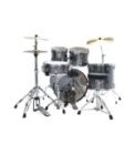 TAMA ST52H6-CSS STAGESTAR 5-piece complete kit with 22" bass drum - Cosmic Silver Sparkle - Image 3