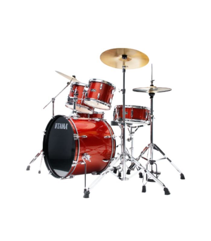 ⁦طقم تاما - إس تي ٥٢ إتش ٦-إس سي بي ستيج ستار متكامل خماسي القطع مع طبلة جهير بقياس ٢٢ بوصة - بلون اللمعان النحاسي المحروق⁩ - الصورة ⁦2⁩