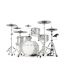 EFNOTE 5 - 5 Standard 4 Pieces Electric Drum Set Includes 4 Cymbals, Includes Splash Cymbal Arm, White Sparkle Finish  (Hardware Not Included)