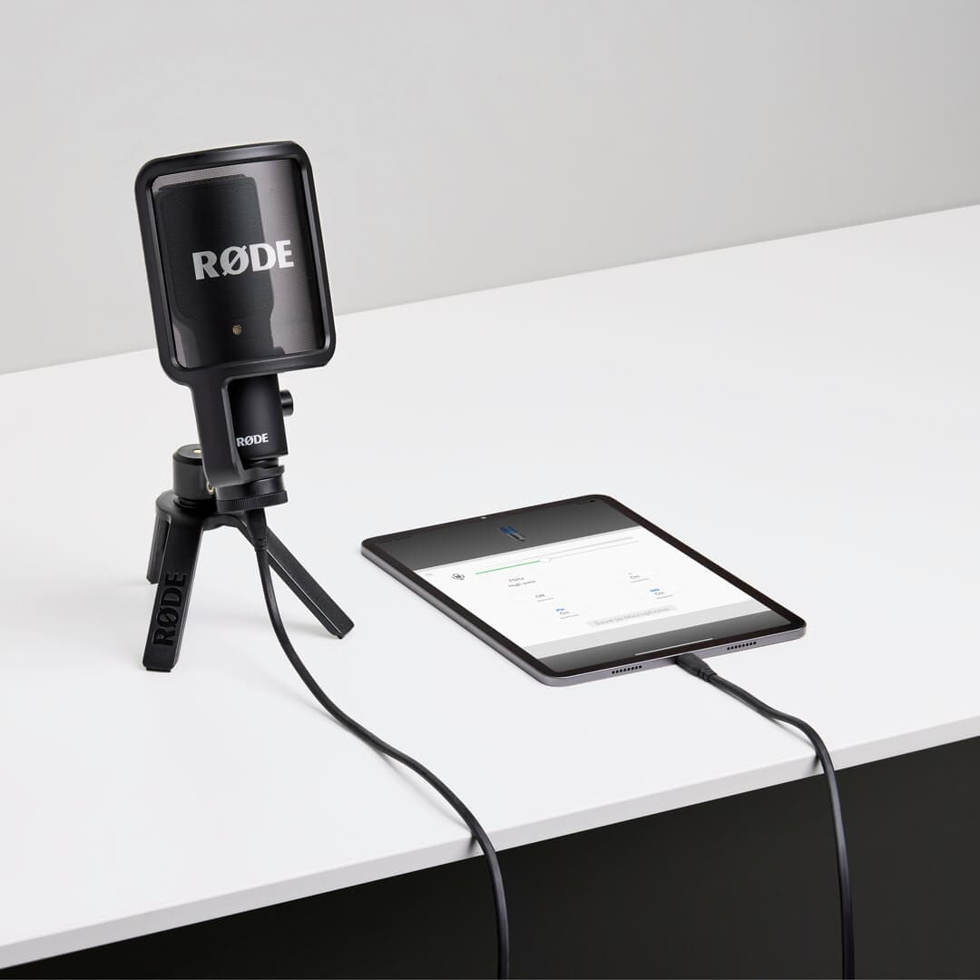 rode NT-USB+ with IOS ipad