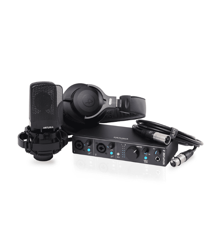 Minifuse Recording Pack-b-1 Arturia - Minifuse Recording Pack - Black - Image 1