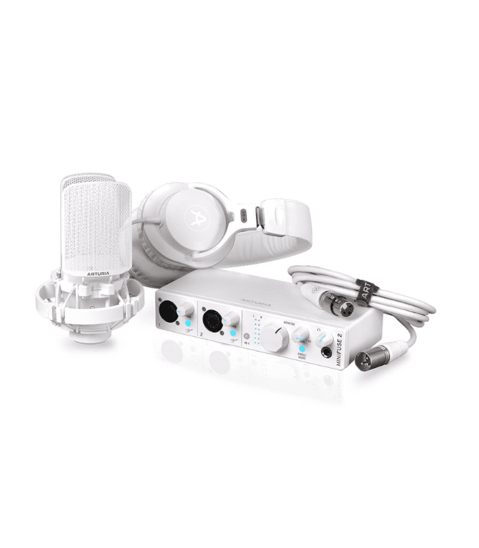 Minifuse Recording Pack-w-1 Arturia - Minifuse Recording Pack - White - Image 1