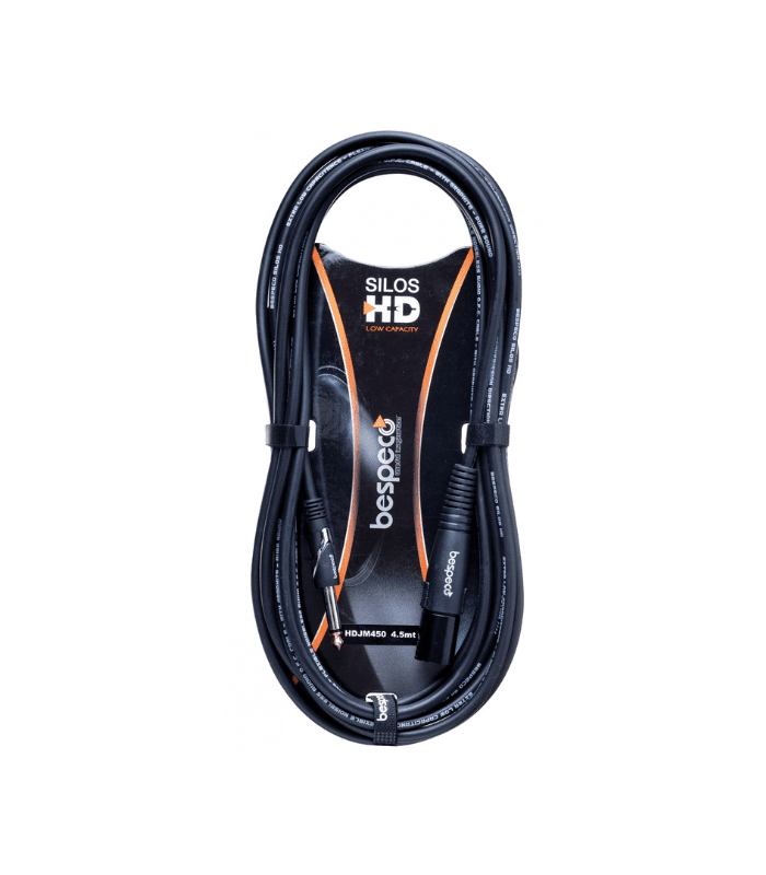 Bespeco - HDJM600 - XLR-M to JK-M 6m Audio Cable - Image 2