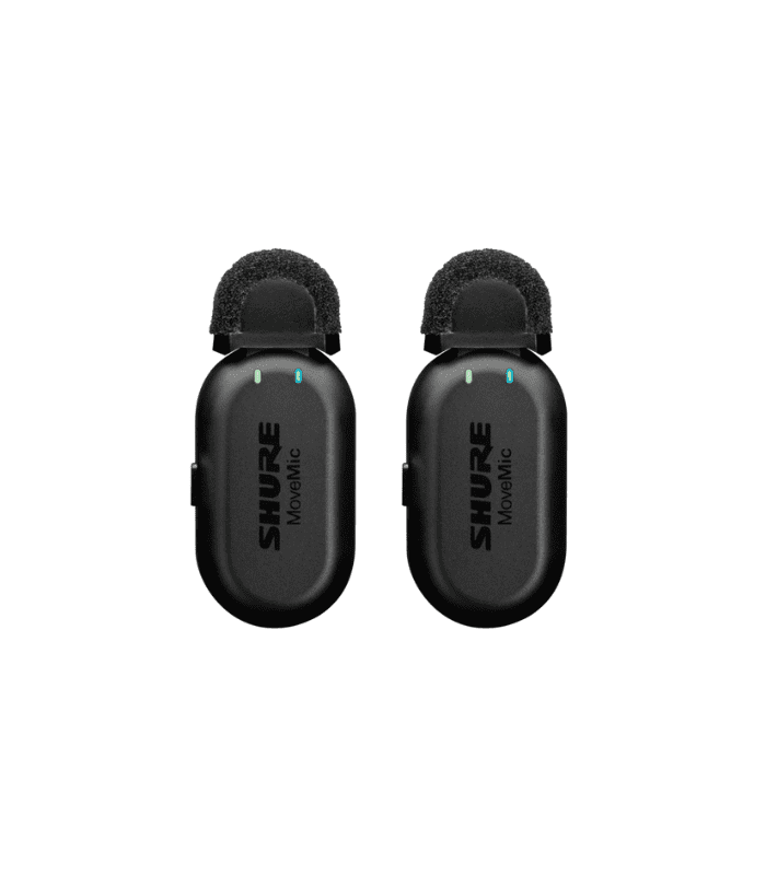 MOVEMIC TWO Two-Channel Wireless Lavalier Microphones