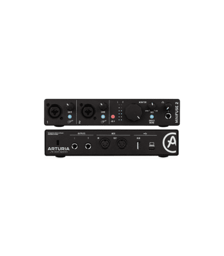 minifuse2b-01 MiniFuse 2 Flexible dual audio interface. MiniFuse 2 is a next-gen audio & MIDI interface that gives you everything you need to make music and audio your own way. With unmatched sound quality, smart connectivity, and an exclusive music-making software pack, this is a portable audio companion evolved.