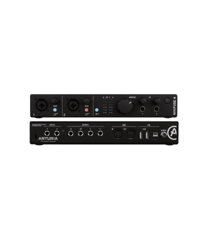 MiniFuse 4 Versatile desktop audio interface. Record your song, record your story, record you - record anything. MiniFuse 4 is a next-gen 4in/4out audio & MIDI interface designed to transform your ideas into your art. Capture crystal-clear recordings, refine with pro-grade creative software, and get your sound out there.
