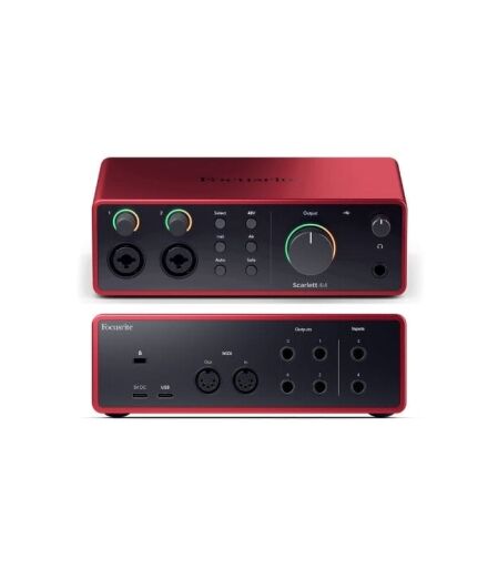 4i4-gen2-01 Focusrite – Scarlett 4i4 4th Gen