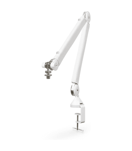 psa1+ white -01 RØDE PSA1+ Professional Studio Arm with Spring Damping and Cable Management (White)