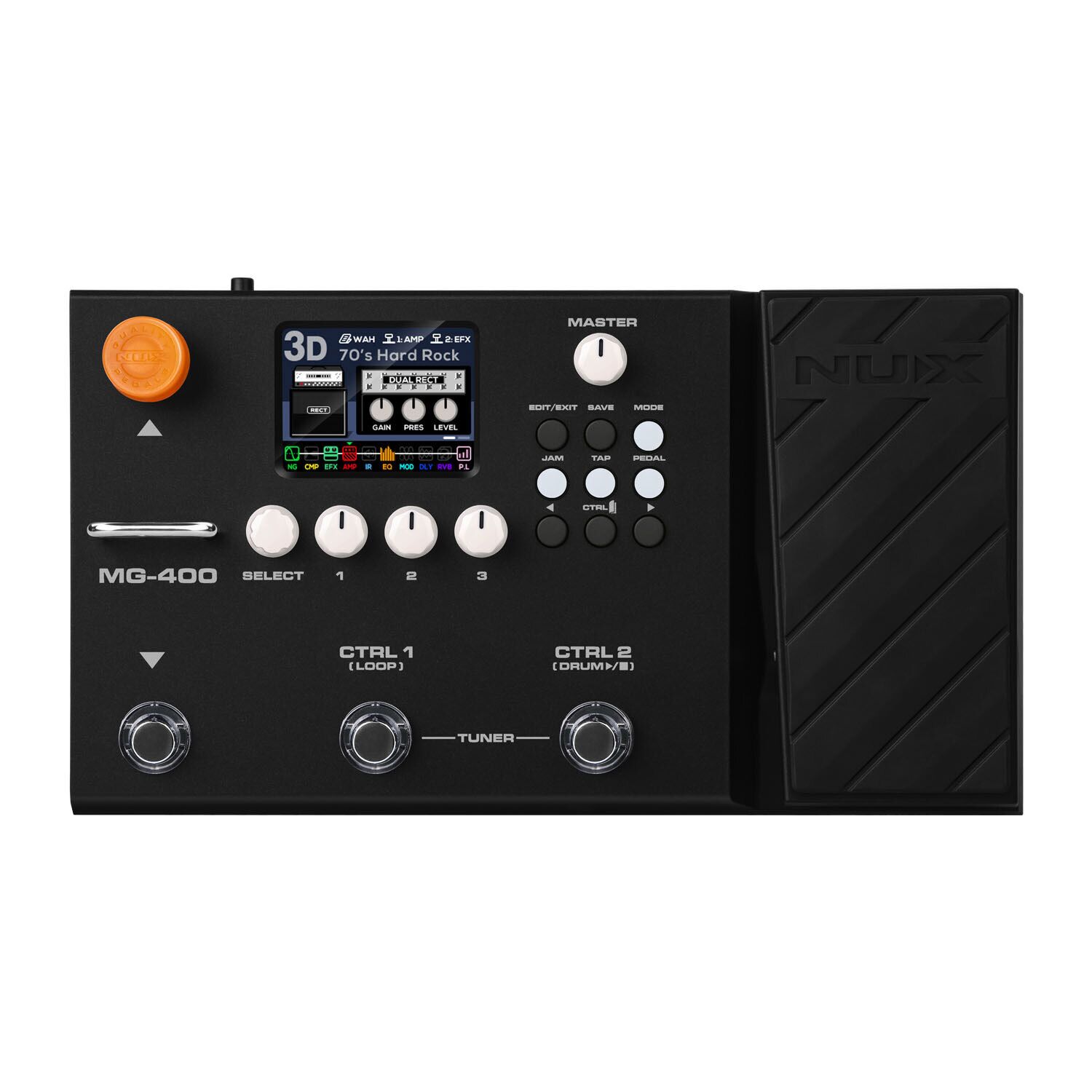 NUX MG-400 Modeling and Base Guitar Processor - Image 2