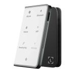 Ledger Stax Crypto Wallet with 3.7in Touch screen with Case - Black