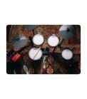 Alesis Electronic Drum Set, Dual Zone Silent Mesh Pad, 500+ BFD Sounds, Bluetooth, USB, MIDI Drumeo Lessons, Drumsticks, Double Kick Support, Alesis Nitro Pro