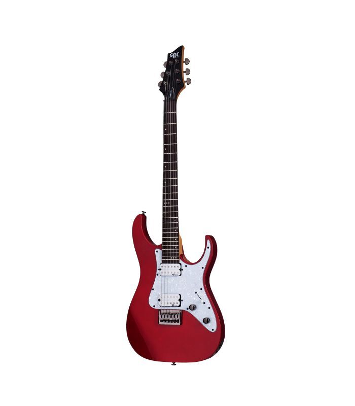 Bnashee6 red Schecter - Electric Guitar SGR Banshee 6 - Metallic Red - Image 1