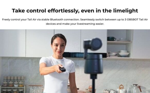 OBSBOT Tail Air Smart Remote Controller