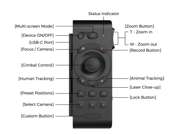 OBSBOT Tail Air Smart Remote Controller
