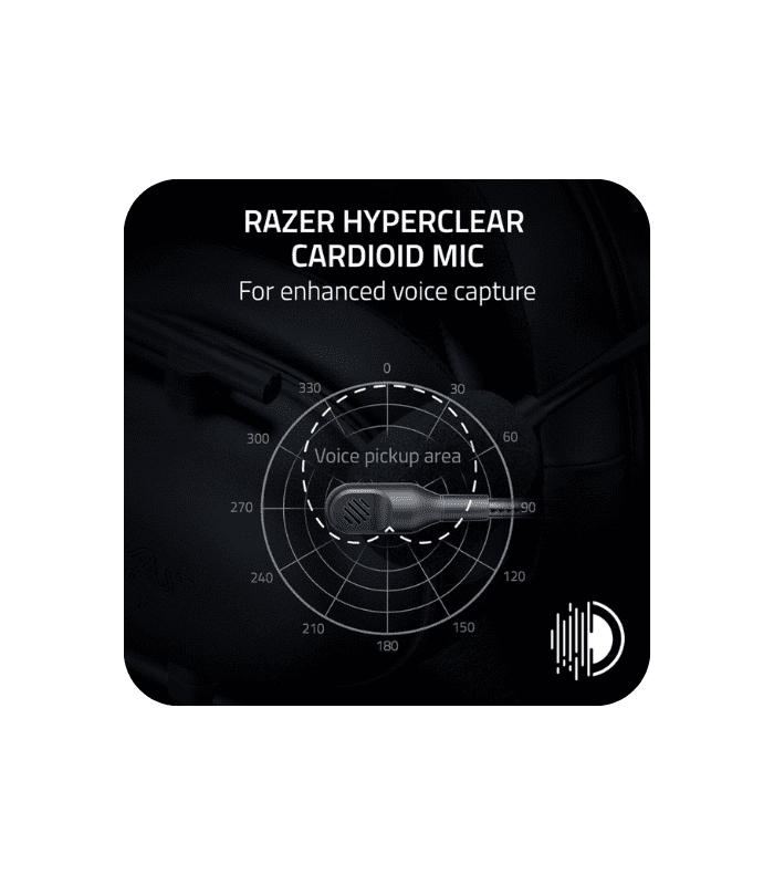 Razer - BlackShark V2 X for PlayStation - Black - Image 4