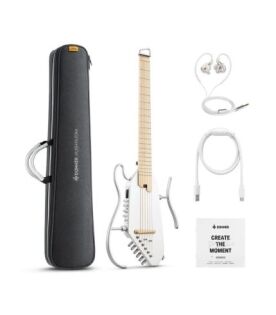 Donner HUSH™ I PRO Acoustic-Electric Travel Guitar Kit with Sound Effects