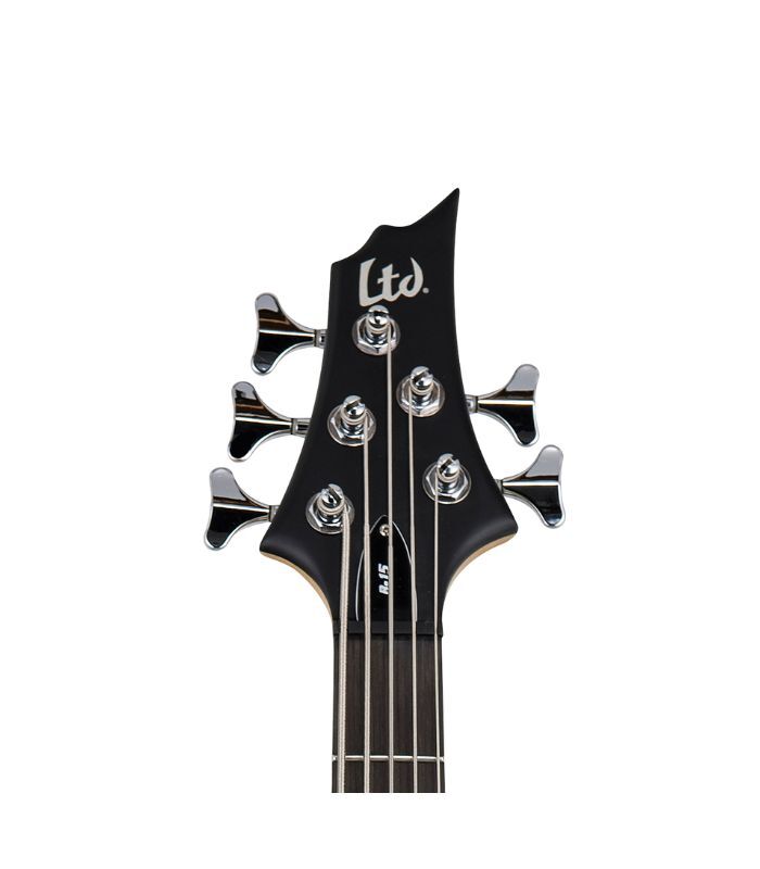 ESP - LTD B15KIT 5-String Bass Guitar Black Finish Includes ESP Gig Bag - Image 3