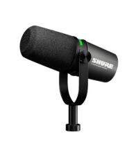 Shure MV7i Smart Microphone with Built-in Audio Interface - Podcast & Musician Mic with 2 Channels, XLR and 1/4", USB-C for Mac/PC/Phone, Advanced DSP Features, All-Metal Design, Auto Level Mode