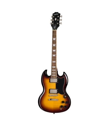 E1SGTPVSNH1 (2) جيتار إيبيفون إس جي تريبيوت بلس بلون فينتج صن بيرست - الصورة 1