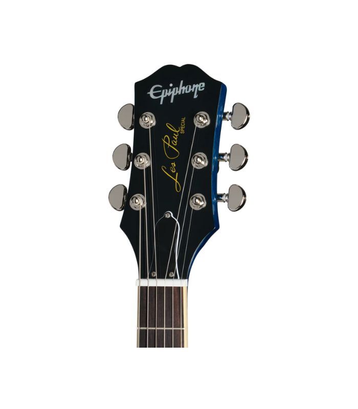 ⁦إيبيفون - جيتار ليز بول بفتحة مزدوجة وسطح مزخرف - لون ماء المحيط⁩ - الصورة ⁦5⁩