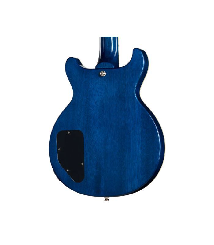 ⁦إيبيفون - جيتار ليز بول بفتحة مزدوجة وسطح مزخرف - لون ماء المحيط⁩ - الصورة ⁦3⁩