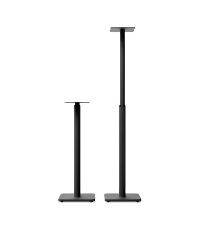 Kanto Audio - SPH Universal Height Adjustable Bookshelf Speaker Stands - Black, Pair - Image 2