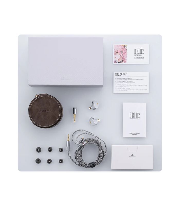 Moondrop - Aria 2 Silver In-Ear Monitor - Image 3