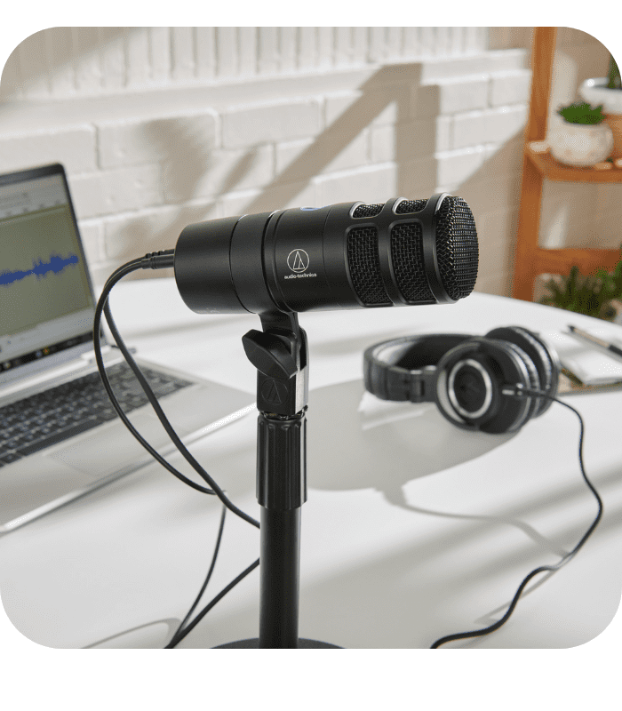 ⁦أوديو تكنكا  - أي تي ٢٠٤٠ يو اس بي - بودكاست ميكروفون⁩ - الصورة ⁦2⁩