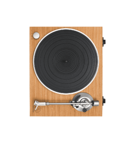 The AT-LPW30TK is a fully manual, belt-drive turntable designed to give you optimal high-fidelity audio reproduction from vinyl.