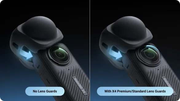 insta360 x4 lens cap for extra protection