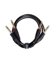 UDG - U97004BL UDG Ultimate Audio Cable Set 1/4" Jack - 1/4" Jack Black 3m