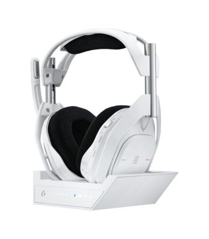 Logitech G Astro A50 X LIGHTSPEED Wireless Gaming Headset + Base Station, PRO-G GRAPHENE, PLAYSYNC across Xbox Series X|S + PS5 + PC/mac, Bluetooth, HDMI 2.1 Passthru - White