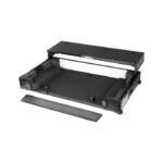 صندوق شحن "أوديسي" (الفئة السوداء) لجهاز إكس دي جيه - أي زي مع منصة منزلقة وعجلات