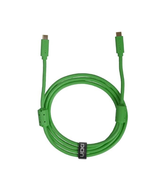 U99001GR UDG - U99001GR UDG Ultimate Audio Cable USB 3.2 C-C Straight 1.5m - Green - Image 1
