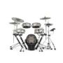EFNOTE 3 - 3 Style B 5 Pieces Electric Drum Set Includes 4 Cymbals, 3 Lambda Tripod Cymbal & Snare Stands, White Sparkle Finish (Kick Pedal & Hi Hat Stand Not Included)