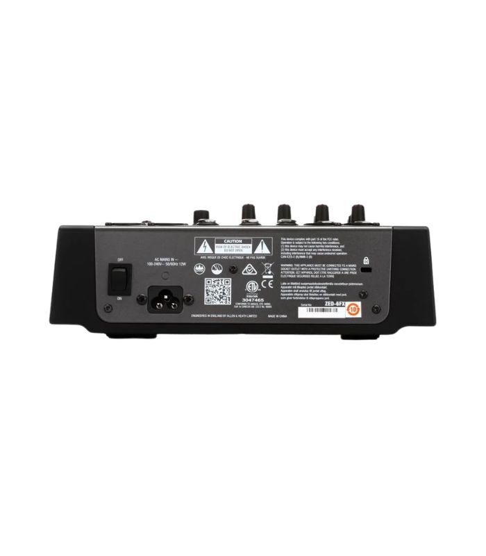 Allen & Heath - ZED-6FX 4-channel Mixer with Effects - Image 3