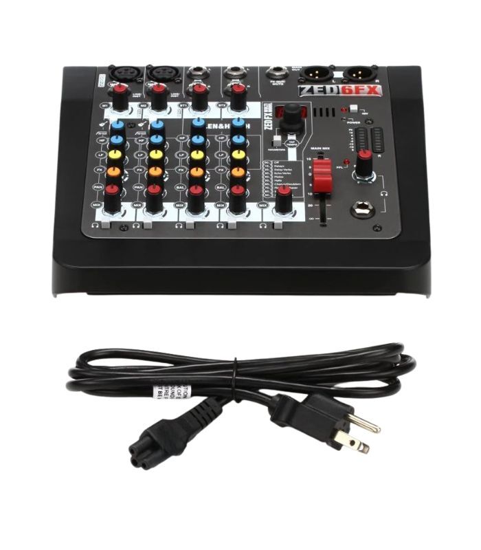 Allen & Heath - ZED-6FX 4-channel Mixer with Effects - Image 2