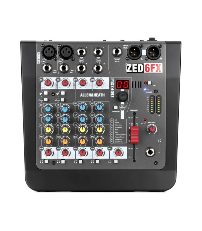 Allen & Heath - ZED-6FX 4-channel Mixer with Effects - Image 6